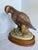 Andrea by Sadek Porcelain Bird Figurine Female & Chick Bobwhite Quail Wood Base For Sale In Los Angeles - Image 6 of 11