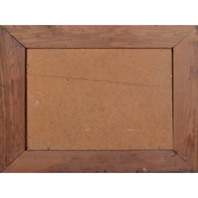 1920s Impressionist "Early Riser" Oil Portrait of a Baby 1920 For Sale - Image 5 of 6