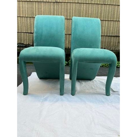 Dialogica Dialogica Splash Chairs a Pair For Sale - Image 4 of 12