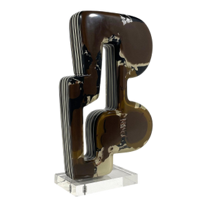 Salvatore Zagami Abstract Resin Sculpture