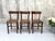 French Bistro Chairs, 1950s, Set of 3 For Sale - Image 4 of 11