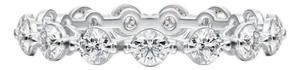 Brilliant round eternity band, Size 5.25