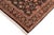 Shabby Chic Art Nouveau Pak-Persian Black/Red Wool Rug - 8'1'' X 10'1'' For Sale - Image 3 of 9