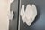 Vintage Italian Murano Glass Wall Sconces in Frosted Glasses, 1990s, Set of 2 For Sale - Image 6 of 16