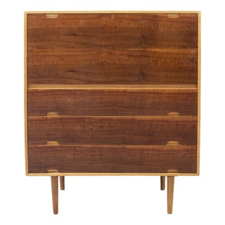 Mid-Century Unit Hilleplan J Cherry Bureau by Robin Day for Hille, 1950s For Sale