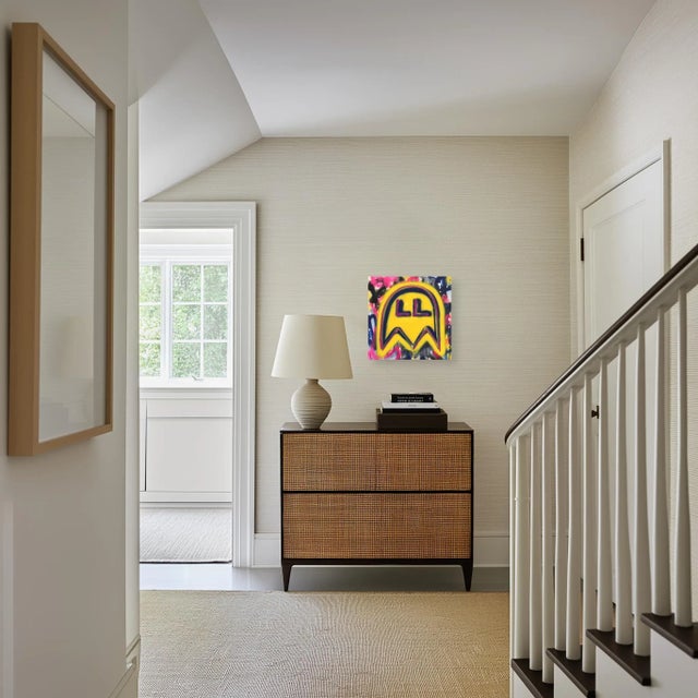 Yellow Pac World - Abstract Colorful Retro Inspired Graffiti Original Artwork by Amber Goldhammer For Sale - Image 8 of 9