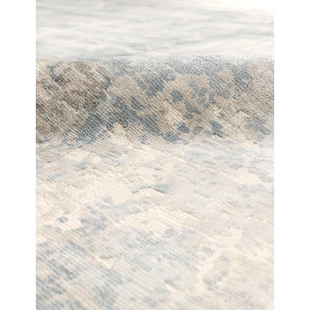Modern Pasargad Home Beverly Silver Area Rug- 8' 0" X 10' 0" For Sale - Image 3 of 6