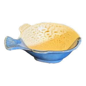 1990s Utsuwa-No-Yakata Puffer Fish Dipping Bowl