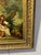 Green Antique Oil Painting Romantic Pastoral Scene 19th Century French Classical Art For Sale - Image 8 of 12