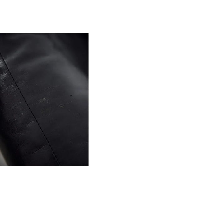 Scandinavian Leather Black Sofa by John-Bertil Häggström for Swed-Form, 1970s For Sale - Image 15 of 18