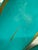 Turquoise Pat & Andre Juneau Metal Flower Wall Sculpture, Large For Sale - Image 8 of 12