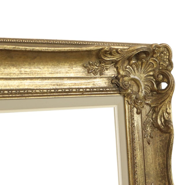 1950s Large Baroque Gilded Frame, 1950s For Sale - Image 5 of 18