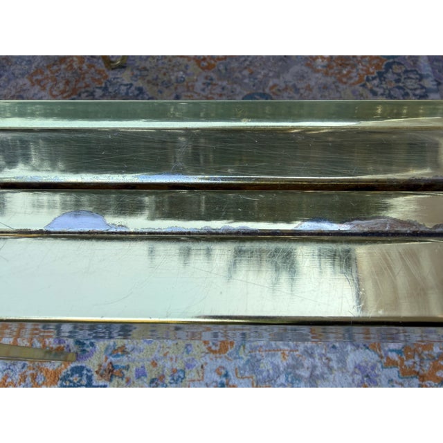 1970s Hollywood Regency Smoked Glass Dining Room Table and Chairs For Sale - Image 11 of 12