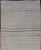Contemporary Minimalist Striped Design Vintage Turkish Kilim Runner With Neutral Tones For Sale - Image 3 of 9