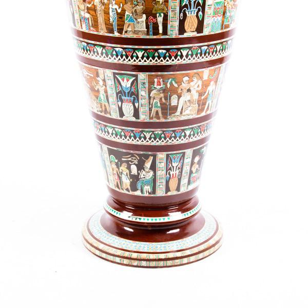 Egyptian Floor Vase/Urn Chairish