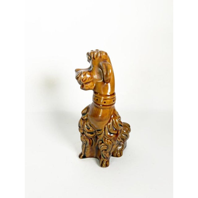 Ceramic Ceramic Dog Sculpture, France, 1970s For Sale - Image 7 of 12