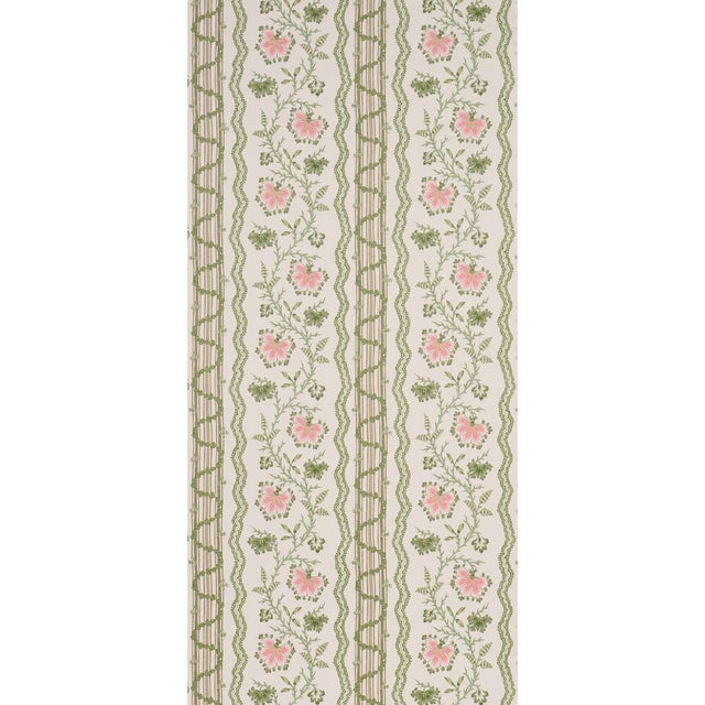 Inspired by an 18th-century gown in the Colonial Williamsburg Foundation archive, Parvati Floral Stripe is an enchanting...