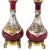 Mid 20th Century Mid-20th Century French Rococo Style Hand-Painted Porcelain Lamps – a Pair For Sale - Image 5 of 10