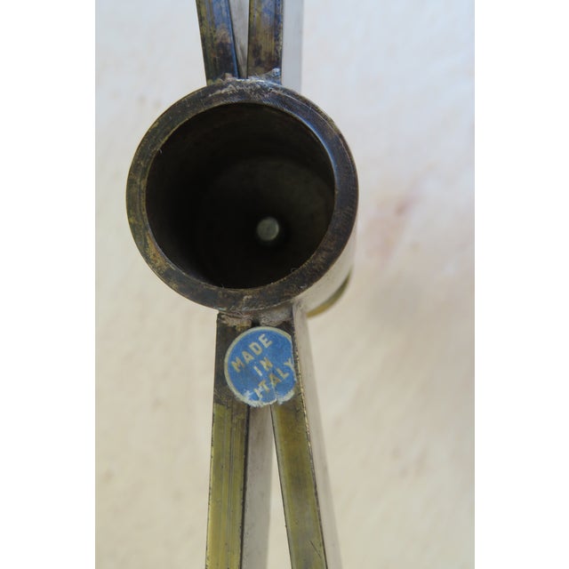 Hollywood Regency Hollywood Regency Brass Finish Oval Coffee Table Made in Italy 6176 For Sale - Image 3 of 17