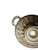Metal Art Nouveau Fruit Bowl on Stand, Sweden, 1900s For Sale - Image 7 of 14