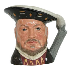 Royal Doulton Henry VIII D6642 English Porcelain Character Mug