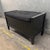 Rustic Crate & Barrel Morrison Storage Bench, Ebony For Sale - Image 3 of 12