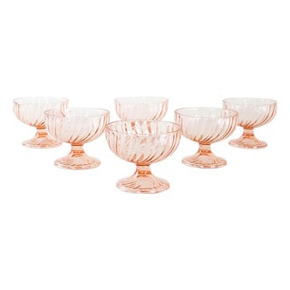 Vintage Italian Dessert Bowls, 1970s, Set of 6 For Sale