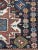 Antique Caucasian Lezgi Rug 3'10" X 4’11" For Sale - Image 4 of 6