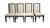 Wood Set of 4 Jean Michel Frank Chaise Tapissée 1932 by ECart For Sale - Image 7 of 8