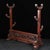 Chinese Huali Rosewood Carved Display Stand for Sword or Scroll For Sale - Image 3 of 10