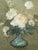 Green Gorgeous Pair of Chinese Floral Watercolors Signed Framed For Sale - Image 8 of 9