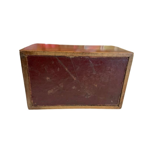 Late 19th Century Tea Caddy With Inlay Shell For Sale - Image 9 of 9