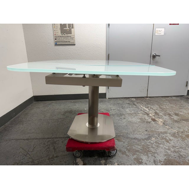 2010s Euro Style Furniture Domingo Extension Dining Table For Sale - Image 5 of 12