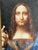 2020s Salvator Mundi After Leonardo Da Vinci – Hand-Textured Fine Art Print For Sale - Image 5 of 11