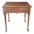 Late 18th Century English Georgian Oak Side Table With Drawer For Sale