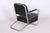 Bauhaus Chairs in Leather from Mücke-Melder, Czech, 1930s, Set of 2 For Sale - Image 4 of 8