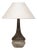 Large Ceramic Table Lamp from Løvemose Keramik, Denmark, 1960s For Sale