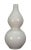 This white bottle gourd shape vase is handmade, each vase has its own unique variance. Its elegant and timeless design...