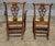 Late 20th Century Set of 6 Eldred Wheeler Chippendale Style Cherry Dining Chairs Bench Made For Sale - Image 10 of 12