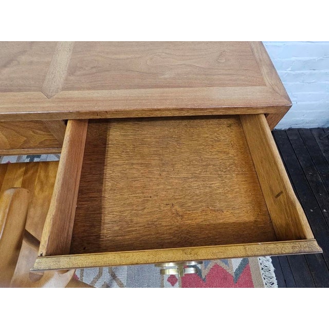 Mid-Century Console Table / Desk by Edward Wormley for Dunbar For Sale In Providence - Image 6 of 18
