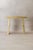 Vintage Rustic Square Elm Stool For Sale - Image 4 of 7