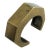 Vintage 1970s Brutalist Brass Cuff Bracelet For Sale