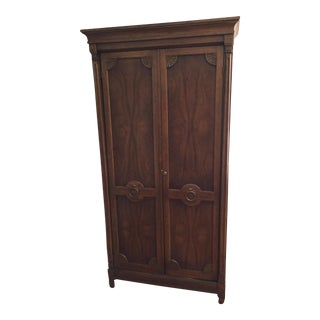 Mid-Century Armoire Wardrobe For Sale