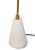 Marble Cone Table Lamp For Sale - Image 4 of 9