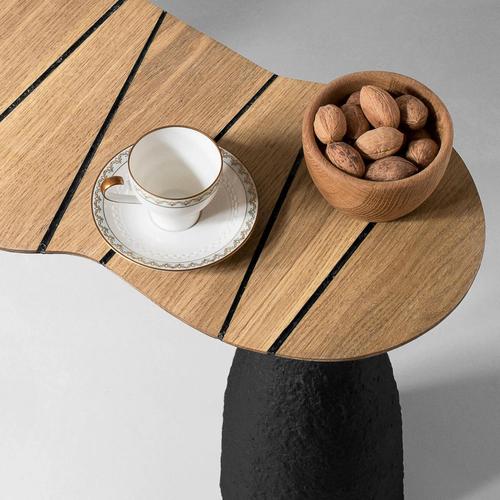 Wood Modern Minimalist Black Bench by Donatas For Sale - Image 7 of 11