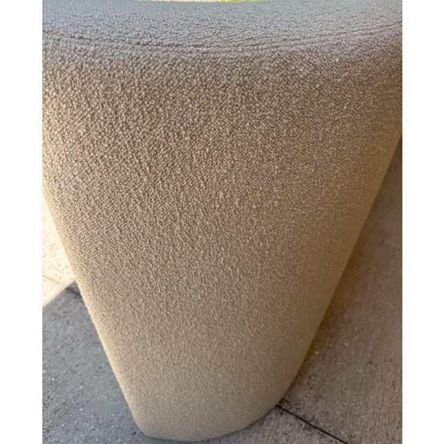 Caracole Luna Winged Upholstered Platform King Bed For Sale - Image 11 of 12