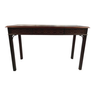 1980s Chippendale Drexel Console For Sale