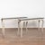 Pair, 20th Century Narrow White Swedish Marble-Top Console Tables For Sale - Image 13 of 13