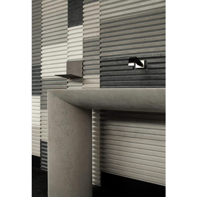 Not Yet Made - Made To Order Trilite Washbasin in White Carrara Marble by Bufalini Marmi For Sale - Image 5 of 8
