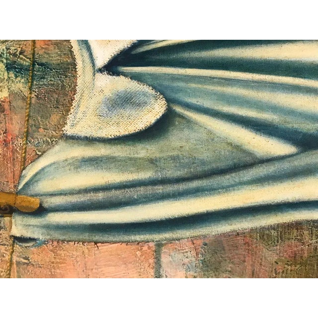 1990s Bernard Sanier, Petit Georges, 1998, Mixed Media on Canvas For Sale - Image 5 of 7